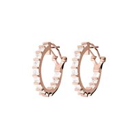 Orecchini Bronzallure Donna Cerchio in Lega metallica Zirconia WSBZ02028W - WSBZ02028W